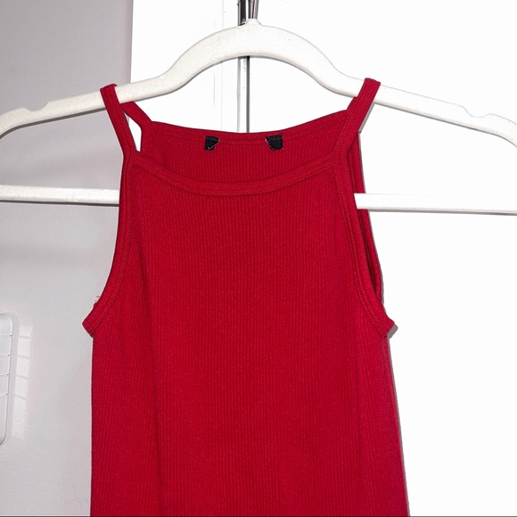 Red mini dress - Picture 3 of 5